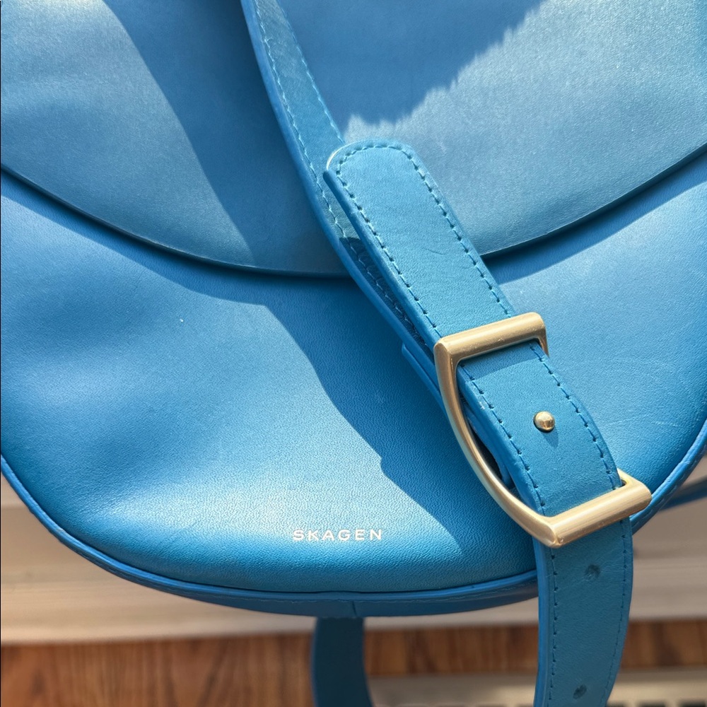 Skagen Vibrant Blue Crossbody Bag